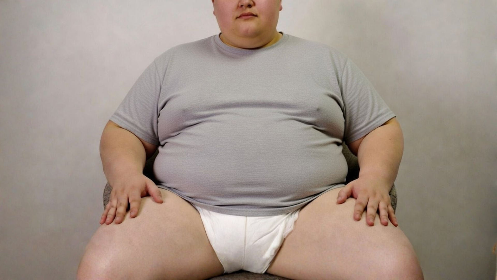 Confident bariatric patient using properly fitting bariatric adult diaper and incontinence products, showing comfort, dignity, and improved mental well-being.