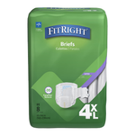 Medline FitRight 4XL Bariatric Briefs
